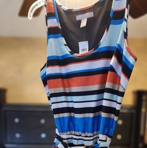 Banana Republic multi color dress size 6 new